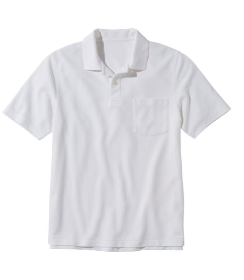 Pique Polo Shirt (with Pocket)